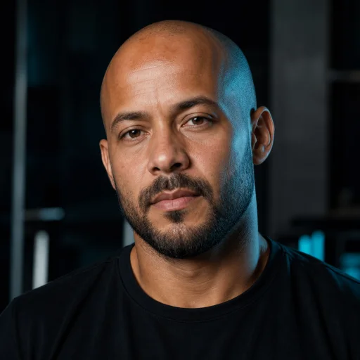Retrato ilustrativo de Bruno Tavares